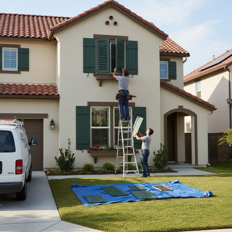 Exterior Shutters Repair in Denver County, CO