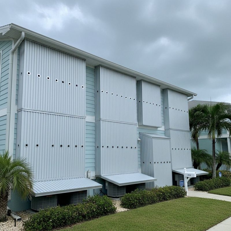 Hurricane Shutter Installation in Overland Park, KS