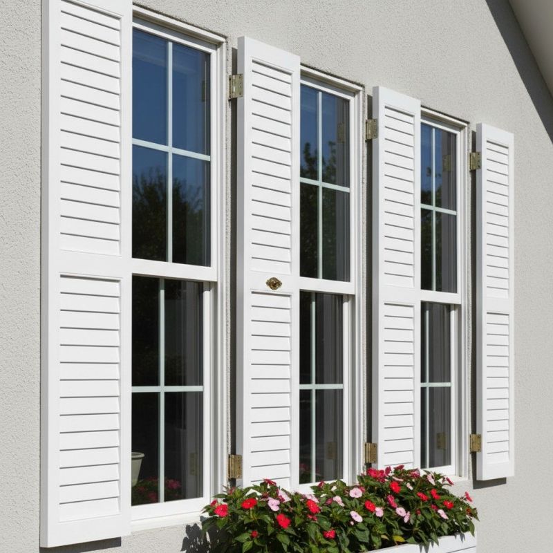 Louvered Shutters Installation in Olathe, KS