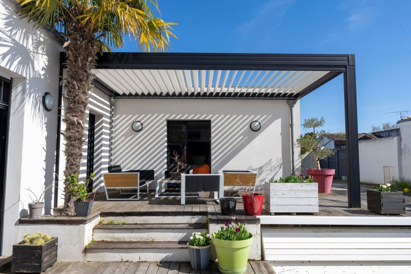 Metal Shade Installation in Sonoma County, CA