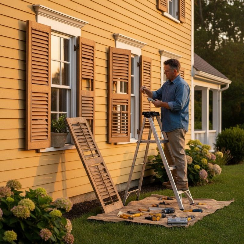 Shutter Handle Repair in Arvada, CO