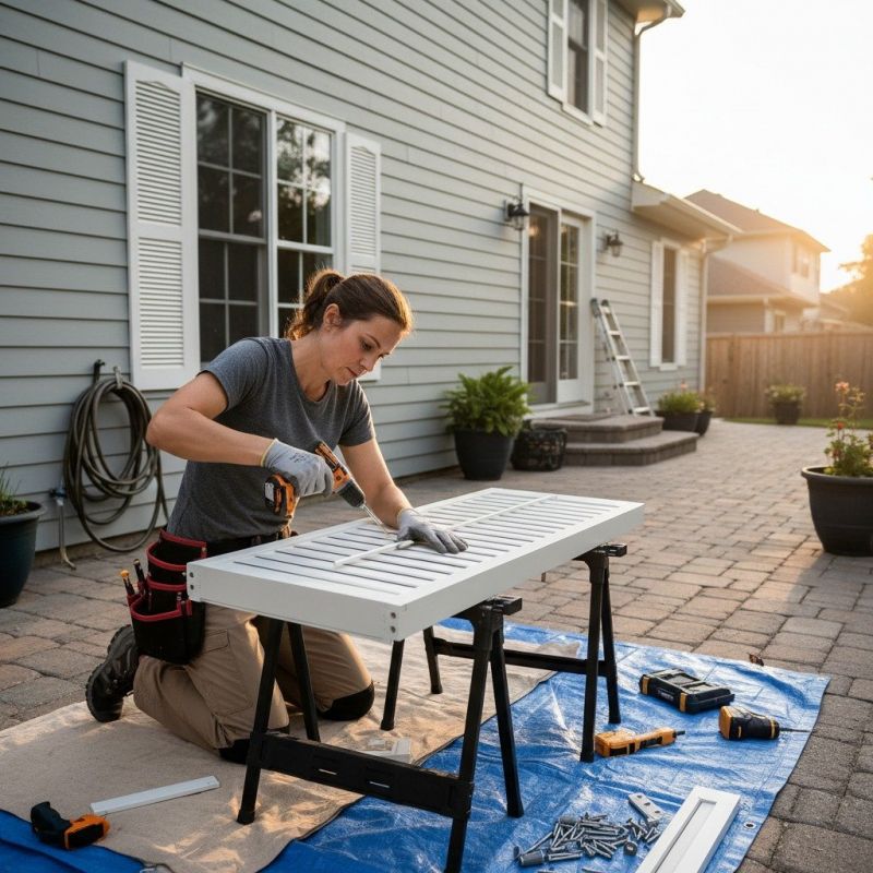 Shutter Handle Repair in Kansas City, KS