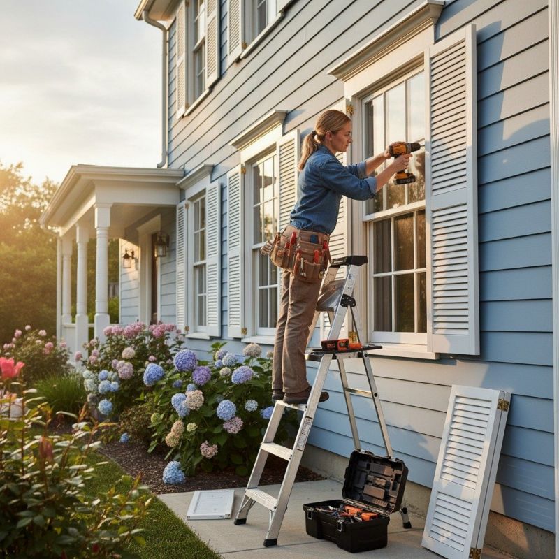 Shutter Handle Repair in Kansas City, KS