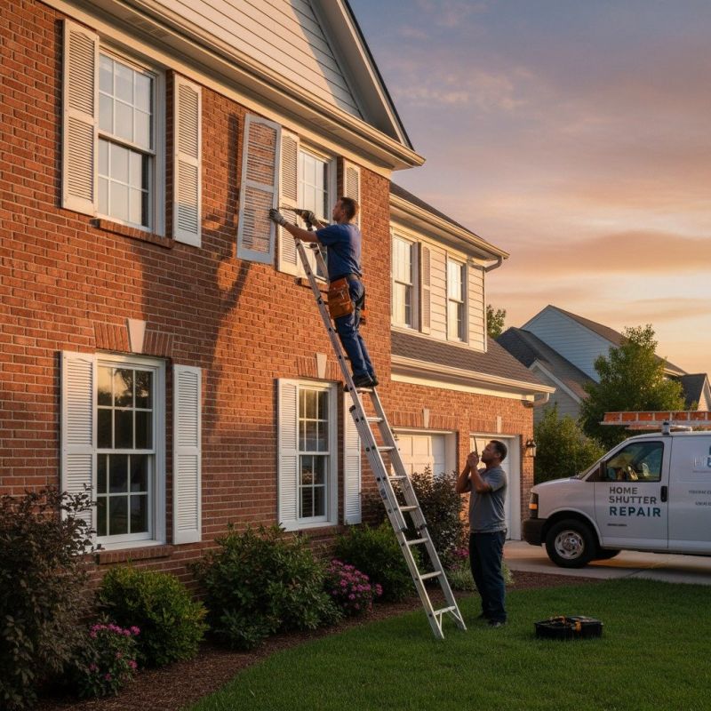 Shutter Reattachment in Overland Park, KS